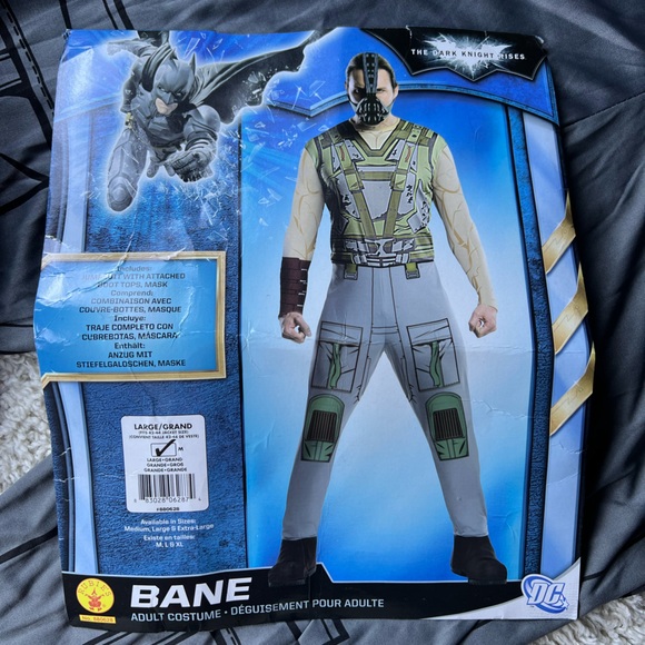 Men’s Large Bane Supervillain Costume - Picture 1 of 15
